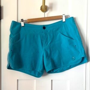 Pelagic Women’s Turquoise Performance Shorts – Size 10
